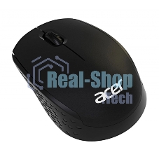Мышь беспроводная Acer OMR020 черный, 1200 dpi, радиоканал, USB, кнопки - 3