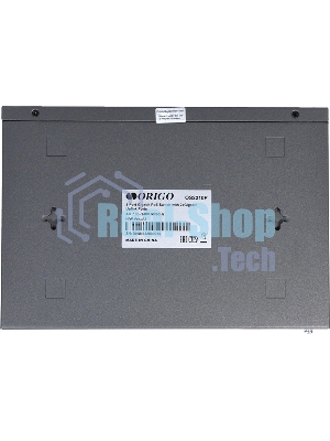 Коммутатор неуправляемый PoE ORIGO Unmanaged Switch 8x1000Base-T PoE, 2x1000Base-T, PoE Budget 120W, Long-range PoE up to 250m, 19