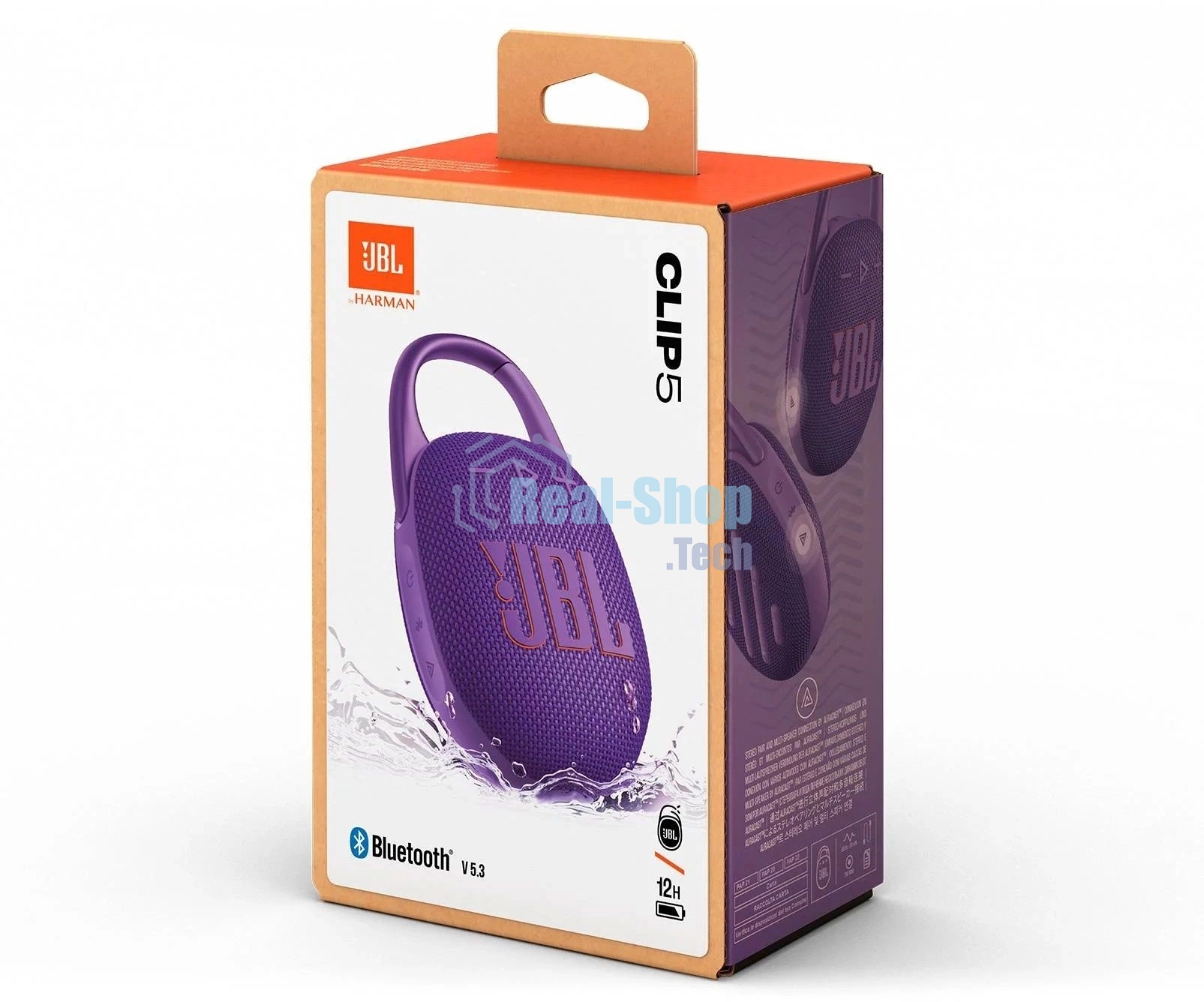 Портативная акустика JBL CLIP 5, фиолетовый