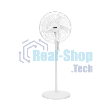 Вентилятор напольный DUX DX-40, 40Вт, 16дюйм, белый 60-0218