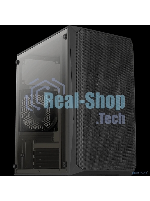 Компьютерный корпус Aerocool/Formula CS-107 черный без БП mATX 1x120мм 1xUSB 2.0 1xUSB 3.0 audio