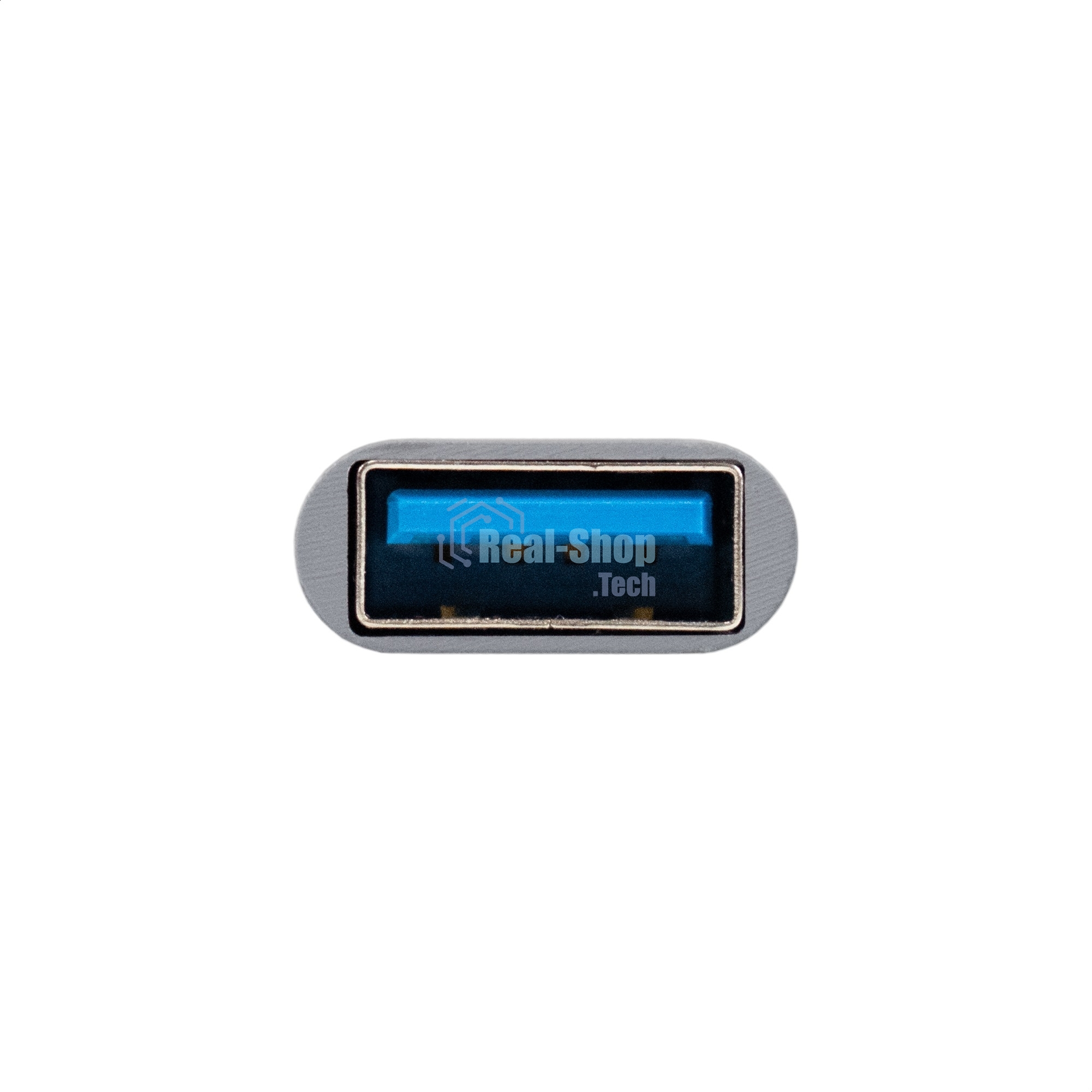 USB-концентратор 7-в-1 ExeGate DUB-761C3 (кабель-адаптер USB Type-A + Type-C --> 6xUSB2.0, 1xUSB3.0, Plug&Play, серебристый)