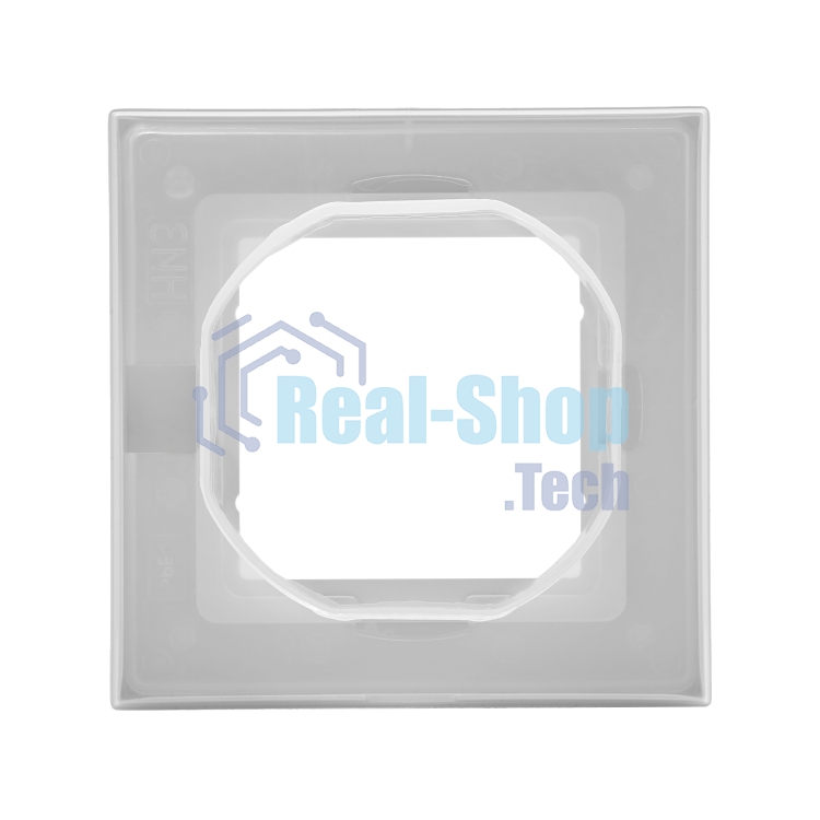 Рамка 1-м ATLAS DESIGN AQUA IP44 белый SchE ATN440101