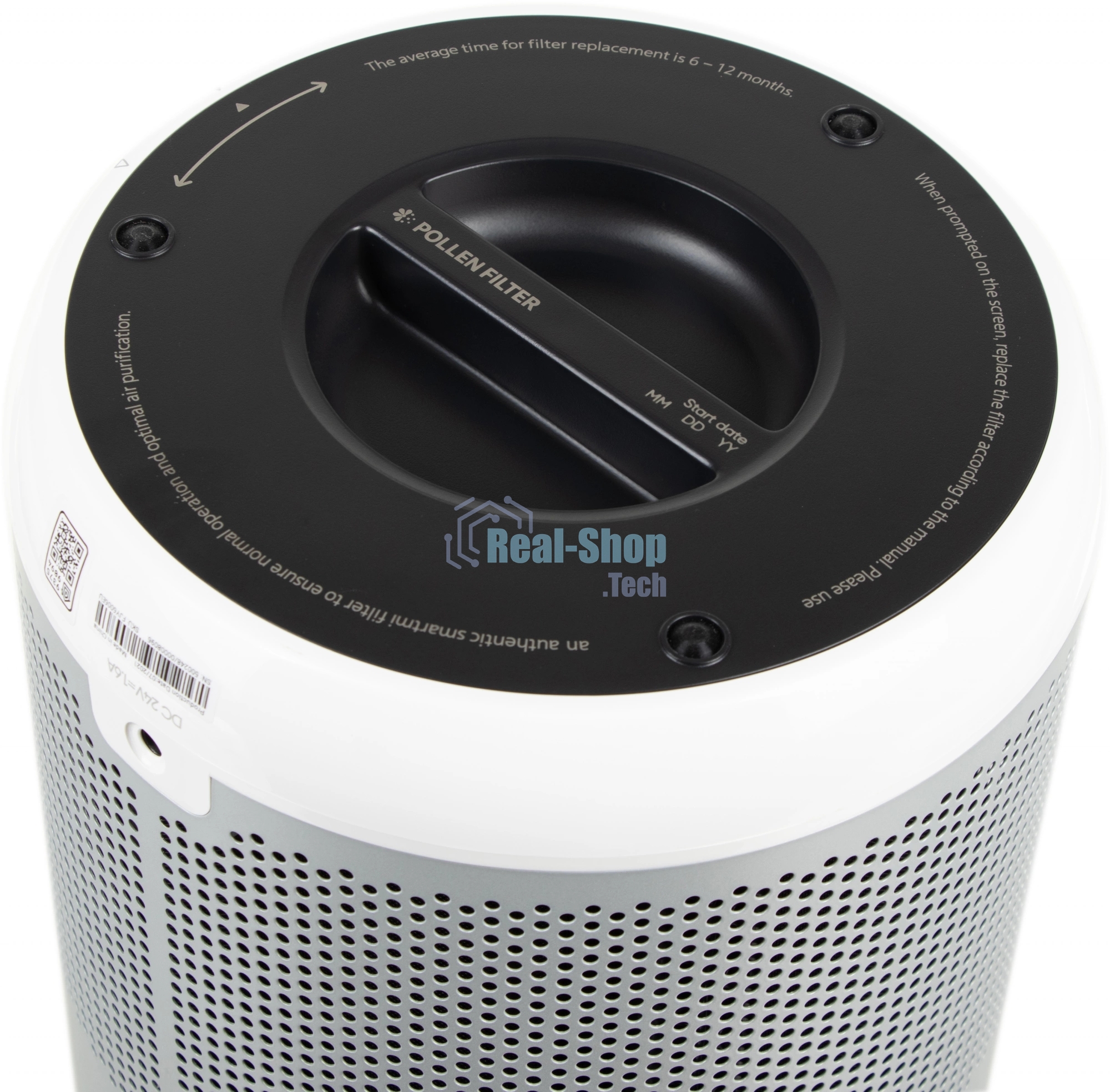 Очиститель воздуха Smartmi Air Purifier P1 серебристый, 30 м², HEPA-фильтр, угольный фильтр, управление со смартфона