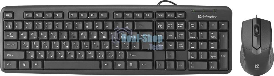 Комплект клавиатура + мышь Defender DAKOTA C-270 RU