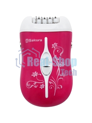 Эпилятор Sakura SA-5540P 2нас 2скор аккум