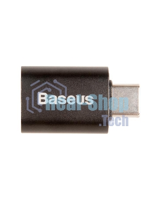 Переходник BASEUS Ingenuity Series Mini OTG, Type-C - USB-A 3.1, черный