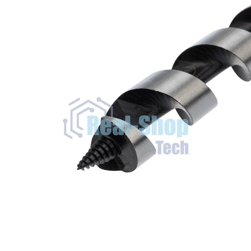 Сверло винтовое по дереву Kranz 25х460 мм, шестигранный хвостовик