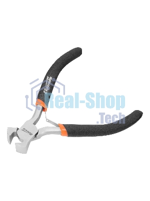 Кусачки торцевые Mini Sparta 105 мм, никелированные, авторазжим