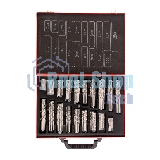 Набор сверл Matrix по металлу, 1-10 мм, 170 шт., HSS, в металлическом кейсе