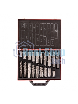 Набор сверл Matrix по металлу, 1-10 мм, 170 шт., HSS, в металлическом кейсе