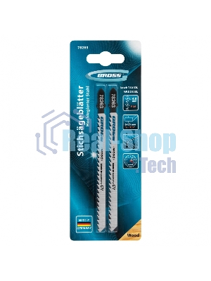 Полотна для электролобзика по дереву Gross 2 шт. (3103L - T301DL)