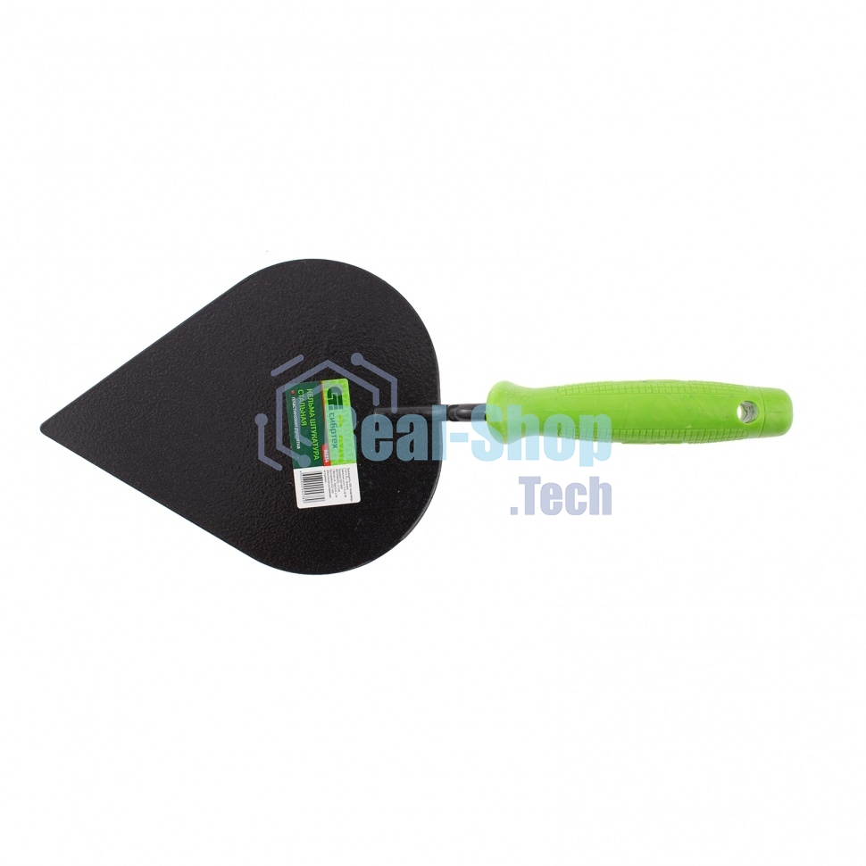 Кельма штукатура Сибртех, стальная, пластиковая ручка