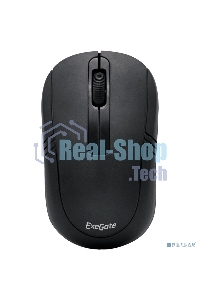 Мышь беспроводная ExeGate Professional Standard SR-9021 черный, 1200 dpi, радиоканал, USB, кнопки - 3