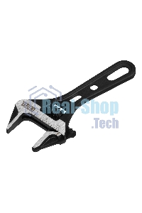 Ключ разводной Denzel 115 мм, CrV, кованый, укороченная рукоятка