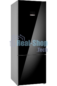 Холодильник Bosch KGN56LB31U черный двухкамерный 400/105л морозилка снизу