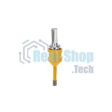 Коронка алмазная профессиональная по керамограниту и железобетону Kranz М14, вакуумное спекание, 6 мм, для УШМ