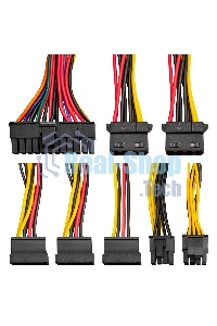 Блок питания ExeGate, UNS500 (ES261569RUS), 500Вт, 120мм, серый