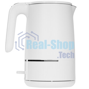 Чайник электрический Centek CT-1012 (белый) 1.5л, 2200 Вт, двойные стенки, бесшовная колба, эффект термоса
