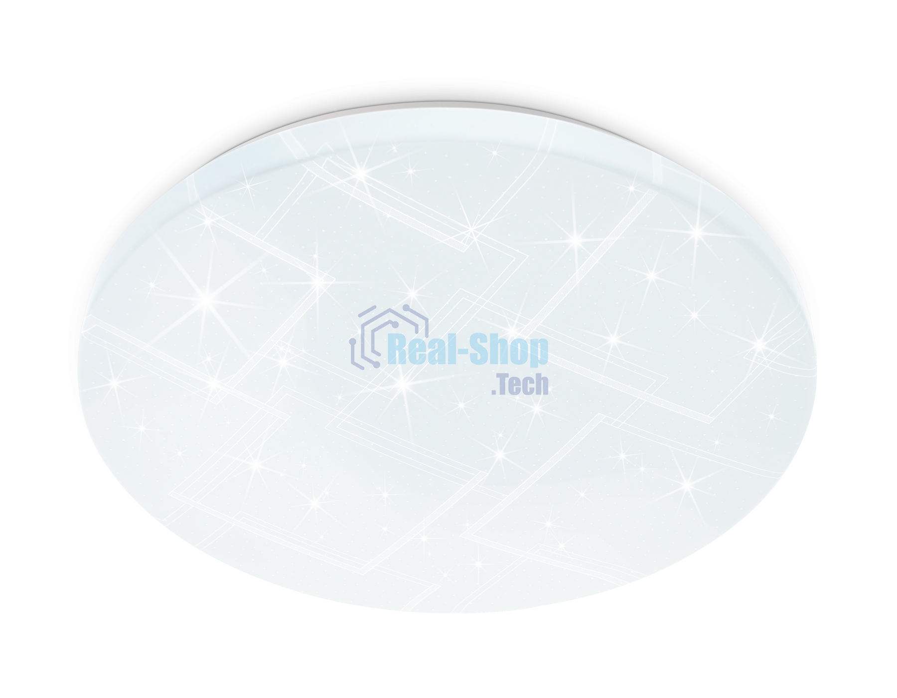 Потолочный светодиодный светильник Ambrella light FZ1031 WH белый 21W 6400K D320*55 (Без ПДУ)