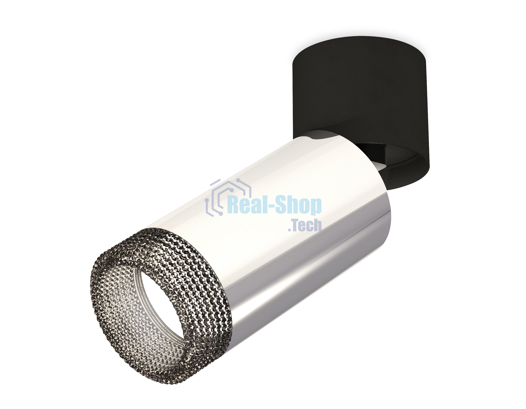 Светильник Ambrella Light XM6325041 PSL/BK/BK серебро полированное/черный/тонированный (A2221, C6325, N6151)