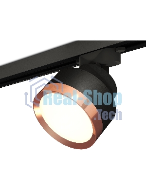 Светильник Ambrella light XT8102005 SBK/PPG черный песок/золото розовое полированное GX53 (A2526, A2106, C8102, N8126)