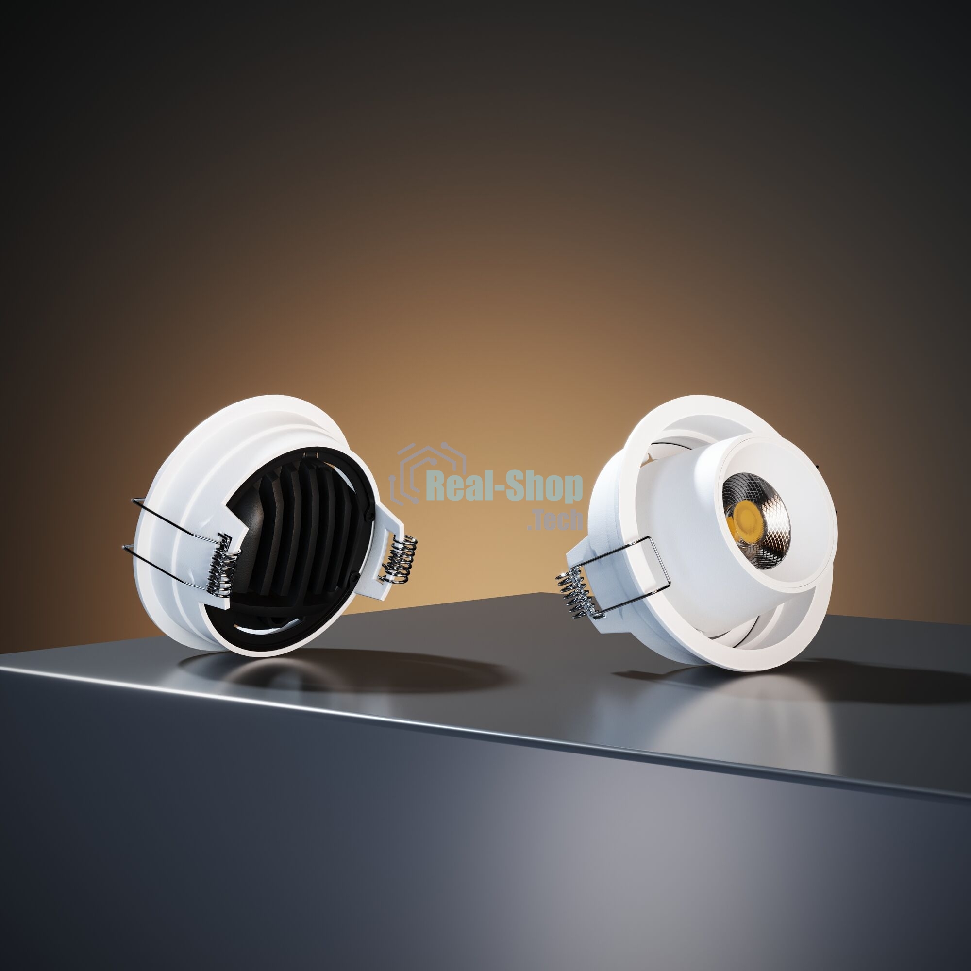 25086/LED 8W 4000K белый / Потолочный светодиодный светильник