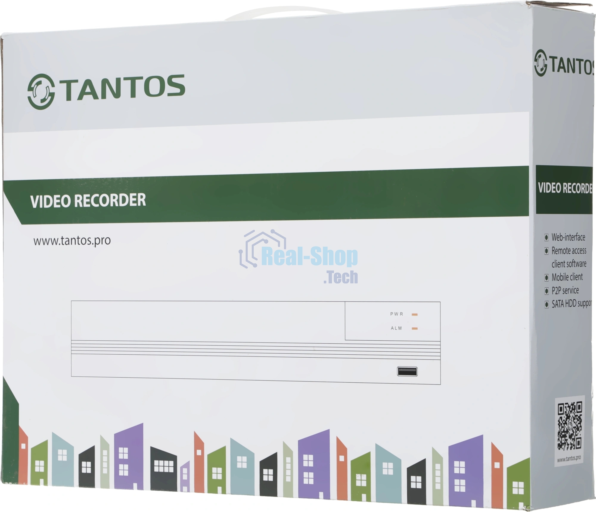 Видеорегистратор Tantos TSr-NV04154, черный