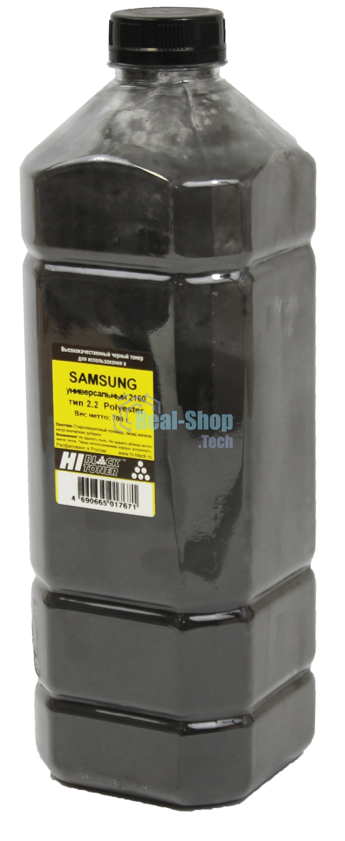 Тонер Samsung Универсальный 2160 (Hi-Black) Тип 2.2, Polyester, 700 г, канистра