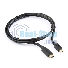 Кабель Cablexpert CCP-USB2-mBMCM-1M USB2.0 microBM/USB3.1TypeC, 1м, 