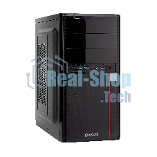 Корпус Minitower Exegate MA-371X Black, mATX <UN500, 120mm> 2*USB+2*USB3.0, Audio