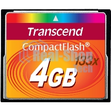Флеш карта CF 4Gb 133x Type I Transcend (TS4GCF133)