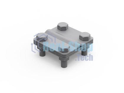 Соединитель пруток-полоса с раздел. пластиной ДКС NG3102