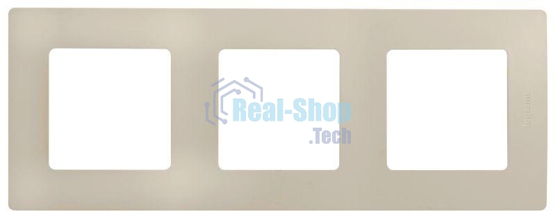 Рамка 3 поста, сл. кость ETIKA