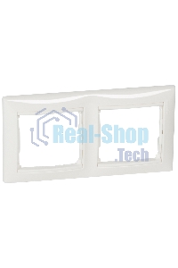 Рамка 2-м Valena горизонт. белый (DIY-упак.) Legrand 694241