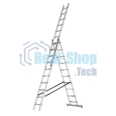 Трехсекционная промышленная лестница Rexant 3x10