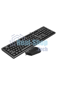 Комплект клавиатура + мышь A4Tech KK-3330 клав:черный мышь:черный USB