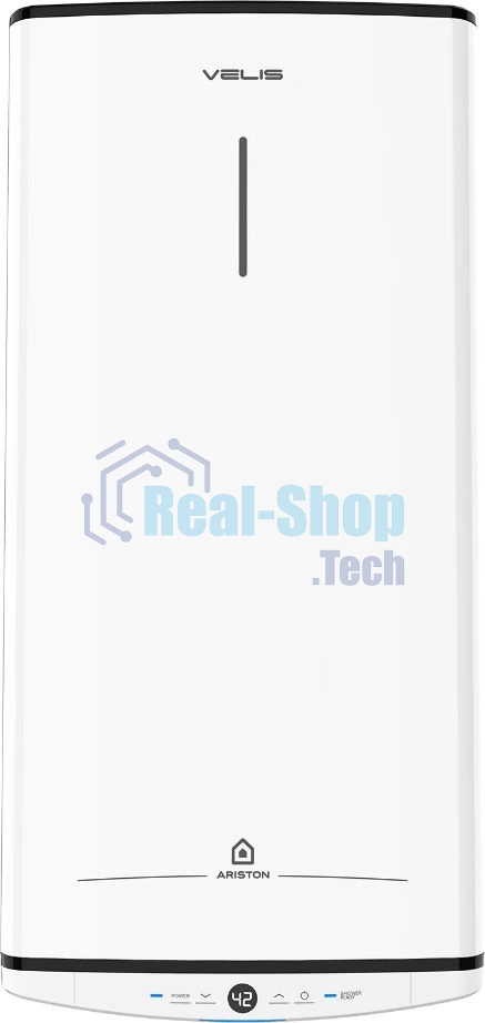 Водонагреватель Ariston Velis Tech PW ABSE 80, 2.5 кВт, 80л, электрический настенный/белый