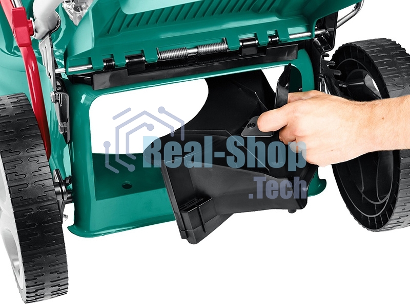 Газонокосилка Зубр 460 мм 4.5 л.с. бензиновая