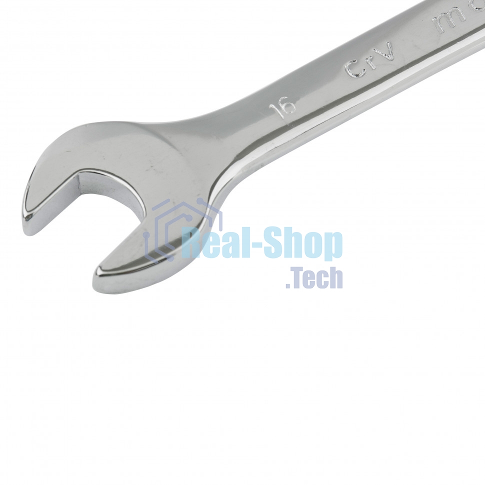 Ключ Matrix комбинированный, 16 мм CrV, полированный хром