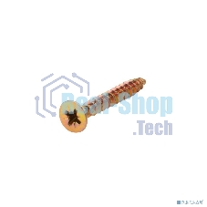 Саморез универсальный Kranz 5х40, желтый цинк, короб (200 шт./уп.)