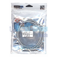 Дата кабель Vention USB 2.0 - USB 1m серый круглый