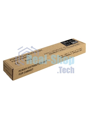 Блок розеток горизонтальный ExeGate ServerPro PDU-19H607 Al-6S-C14-SW-SPD1, 19