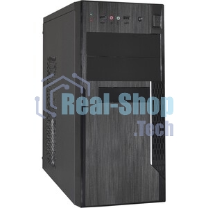 Компьютерный корпус Minitower ExeGate EX283244RUS MA-373X-UN500 Black, mATX (UN500, 120мм) 2*USB, Audio