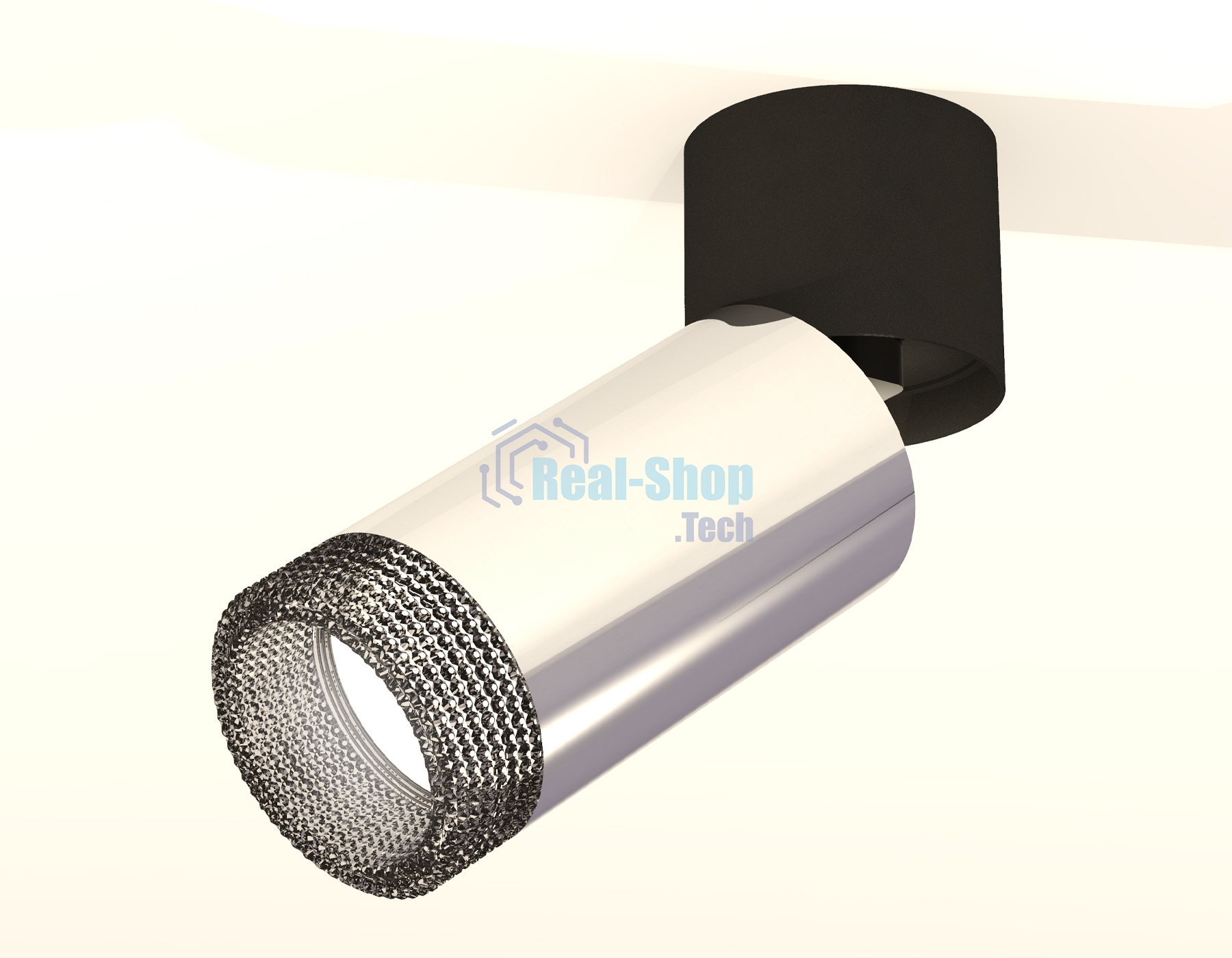 Светильник Ambrella Light XM6325041 PSL/BK/BK серебро полированное/черный/тонированный (A2221, C6325, N6151)
