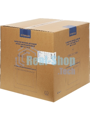 Духовой шкаф электрический Hyundai HEO 6773 IX черный/нержавеющая сталь