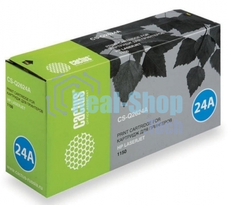 Картридж лазерный Cactus CS-Q2624A черный (2500 стр.) для HP LaserJet 1150