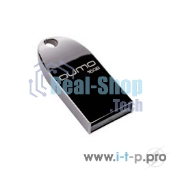 Флешка USB 2.0 QUMO 16Gb, Cosmos QM16GUD-Cos-d Dark