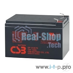 Батарея CSB GP 12120 (12V 12Ah) F2