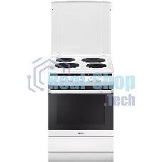 Плита электрическая Hansa FCEW63010 белый, конфорок 4 шт, духовка 69 л, 60 см x 85 см x 60 см